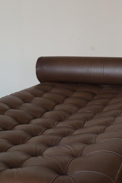 Ludwig Mies Van Der Rohe Barcelona Daybed Sofa Model 258L by By Lilly Reich Mies van der Rohe for Knoll