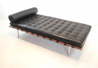 Ludwig Mies Van Der Rohe Classic Barcelona Couch by Ludwig Mies van der Rohe for Knoll