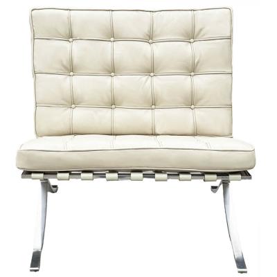 Ludwig Mies Van Der Rohe Early Knoll Products Barcelona Chair w Ottoman