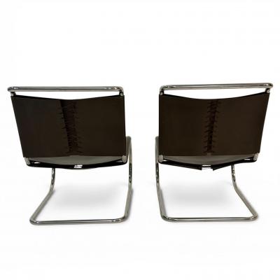 Ludwig Mies Van Der Rohe Mies van der Rohe MR 30 5 Lounge Chairs Knoll 1970
