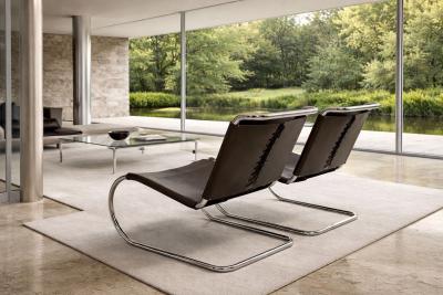 Ludwig Mies Van Der Rohe Mies van der Rohe MR 30 5 Lounge Chairs Knoll 1970