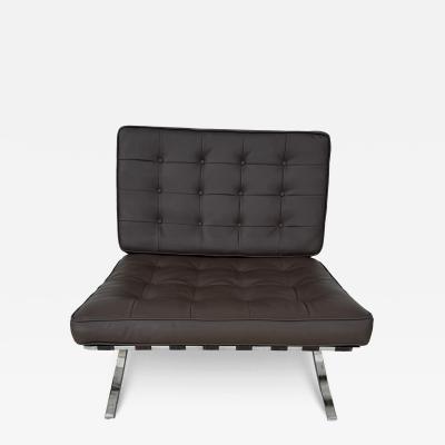 Ludwig Mies Van Der Rohe Mies van der Rohe Style Leather Barcelona Chair