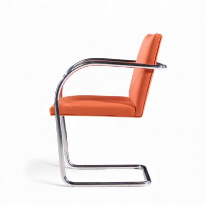 Ludwig Mies Van Der Rohe Mies van der Rohe for Knoll BRNO Cantilever Chrome Dining Chairs Set of 8