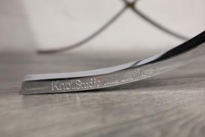 Ludwig Mies Van Der Rohe Mies van der Rohe for Knoll Barcelona Chair and Stool