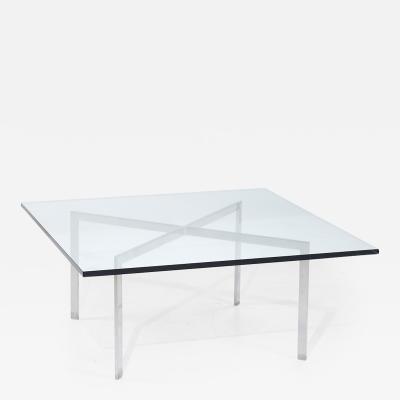 Ludwig Mies Van Der Rohe Mies van der Rohe for Knoll Barcelona Mid Century Coffee Table