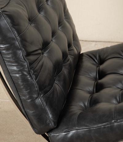 Ludwig Mies Van Der Rohe Pair of 20th Century Easy Chairs in the Style of Mies van der Rohe