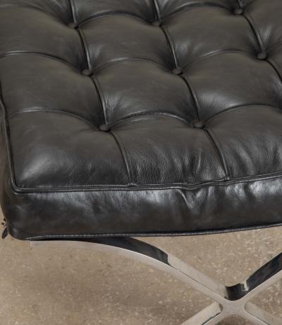 Ludwig Mies Van Der Rohe Pair of 20th Century Easy Chairs in the Style of Mies van der Rohe