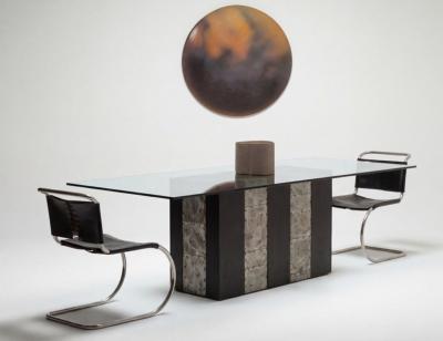 Ludwig Mies Van Der Rohe Pair of Ludwig Mies van der Rohe for Knoll MR10 Chairs 1970 c 