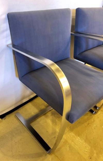 Ludwig Mies Van Der Rohe Rare Set of Ten Mies van der Rohe Dining Chairs for Knoll