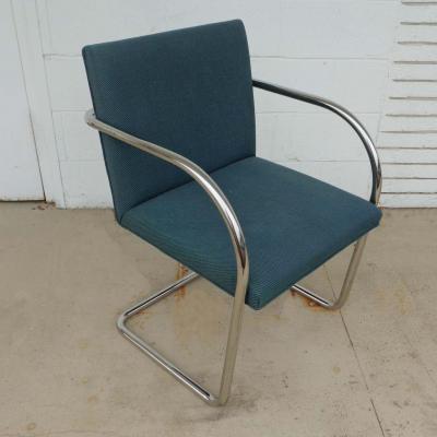 Ludwig Mies Van Der Rohe Set of 6 Brueton Brno Chairs