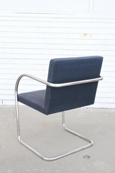 Ludwig Mies Van Der Rohe Set of 6 Knoll Mies Van Der Rhoe Tubular BRNO Chairs