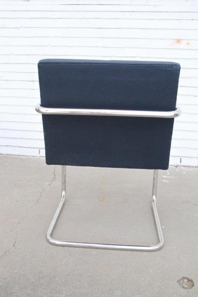 Ludwig Mies Van Der Rohe Set of 6 Knoll Mies Van Der Rhoe Tubular BRNO Chairs