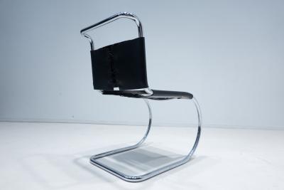 Ludwig Mies Van Der Rohe Set of 6 MR10 Chairs by Ludwig Mies van der Rohe for Knoll International