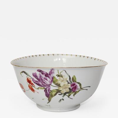 Ludwigsburg Porcelain Manufactory Ludwigsburg Porcelain Bowl Circa 1770