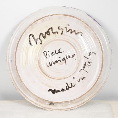 Luiggi Broggini Polychrome glazed ceramic