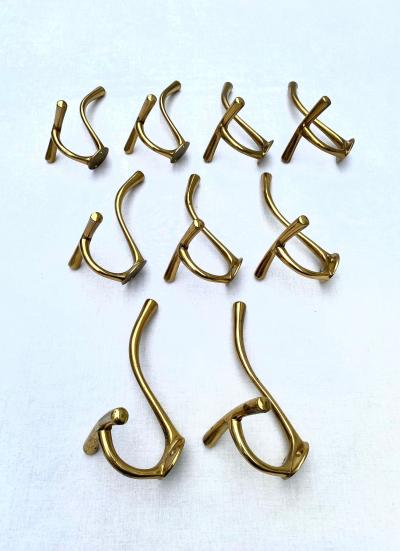 Luigi Caccia Dominioni At 1 Gancio Coat Hangers by Caccia Dominioni for Azucena