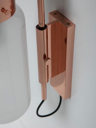 Luigi Caccia Dominioni Bidone Copper Wall Lamp by Caccia Dominioni for Azucena