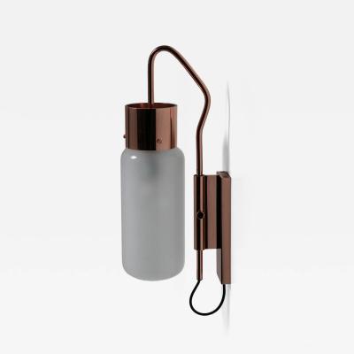 Luigi Caccia Dominioni Bidone Copper Wall Lamp by Caccia Dominioni for Azucena