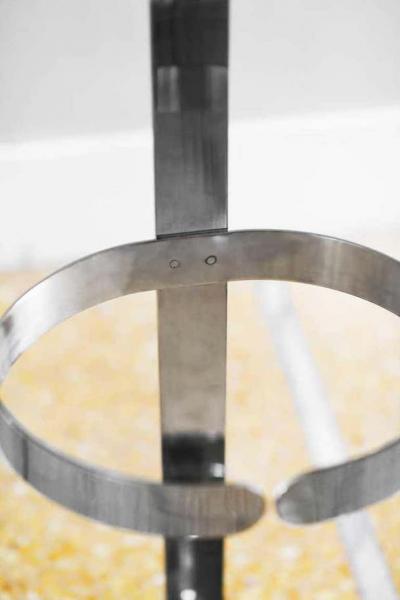 Luigi Caccia Dominioni Fasce Cromate Umbrella Stand by Luigi Caccia Dominioni for Azucena 1980