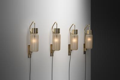 Luigi Caccia Dominioni Four LP 10 Wall Lights by Luigi Caccia Dominioni for Azucena Italy 1950s
