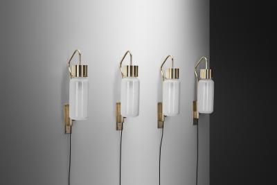 Luigi Caccia Dominioni Four LP 10 Wall Lights by Luigi Caccia Dominioni for Azucena Italy 1950s