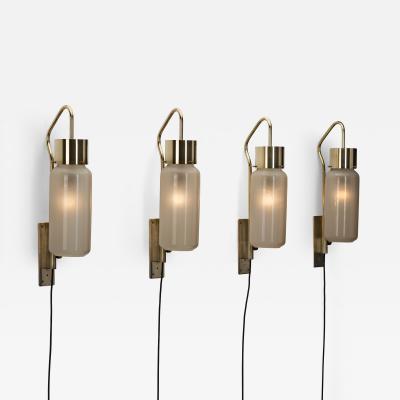 Luigi Caccia Dominioni Four LP 10 Wall Lights by Luigi Caccia Dominioni for Azucena Italy 1950s