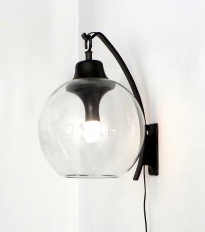 Luigi Caccia Dominioni LUIGI CACCIA DOMINIONI AZUCENA VINTAGE MONUMENTAL ITALIAN BOCCIA WALL SCONCE