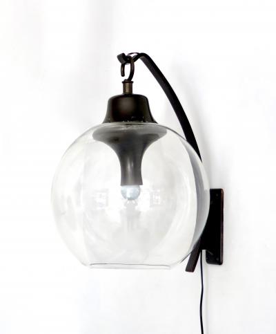 Luigi Caccia Dominioni LUIGI CACCIA DOMINIONI AZUCENA VINTAGE MONUMENTAL ITALIAN BOCCIA WALL SCONCE