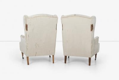 Luigi Caccia Dominioni Luigi Caccia Dominioni Ambrosianeum High Back Lounge Chairs