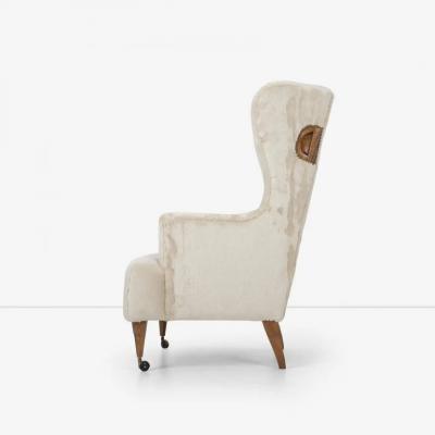 Luigi Caccia Dominioni Luigi Caccia Dominioni Ambrosianeum High Back Lounge Chairs