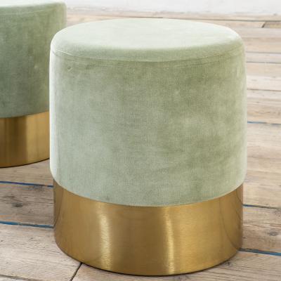 Luigi Caccia Dominioni Luigi Caccia Dominioni Pair of Poufs mod Cilindro for Azucena 60s