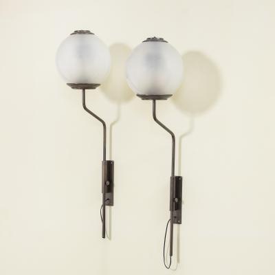 Luigi Caccia Dominioni Luigi Caccia Dominioni Pair of Wall Sconces mod LP11