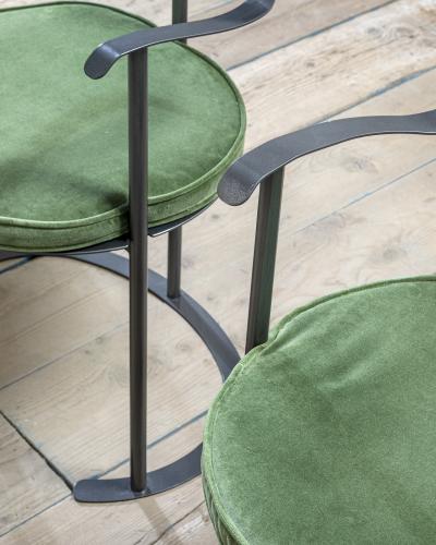 Luigi Caccia Dominioni Luigi Caccia Dominioni for Azucena 8 Chairs mod P4 Catilina