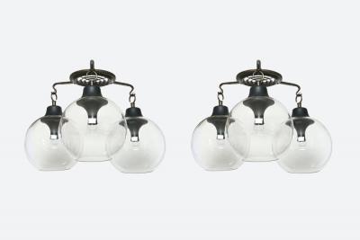 Luigi Caccia Dominioni Luigi Caccia Dominioni for Azucena Grappolo ceiling lights model LS10 large