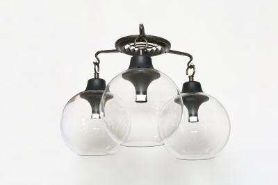 Luigi Caccia Dominioni Luigi Caccia Dominioni for Azucena Grappolo ceiling lights model LS10 large
