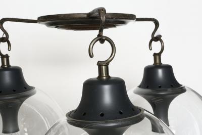 Luigi Caccia Dominioni Luigi Caccia Dominioni for Azucena Grappolo ceiling lights model LS10 large