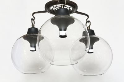 Luigi Caccia Dominioni Luigi Caccia Dominioni for Azucena Grappolo ceiling lights model LS10 large