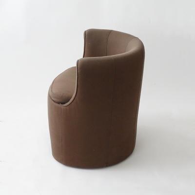 Luigi Caccia Dominioni Luigi Caccia Dominioni for Azucena P22 Studio Chocolate Swivel chair