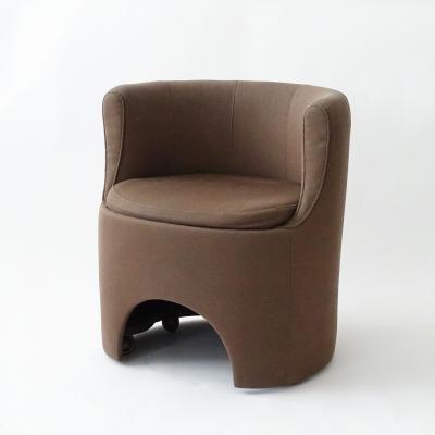 Luigi Caccia Dominioni Luigi Caccia Dominioni for Azucena P22 Studio Chocolate Swivel chair