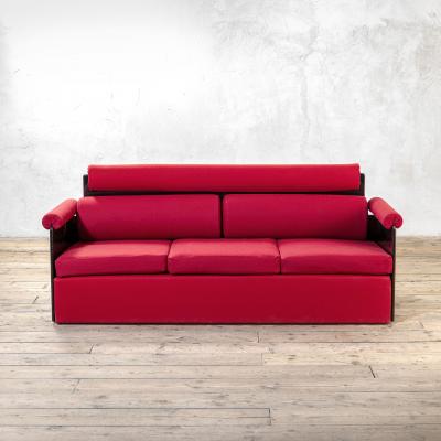 Luigi Caccia Dominioni Luigi Caccia Dominioni for Azucena Red Sofa