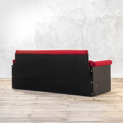 Luigi Caccia Dominioni Luigi Caccia Dominioni for Azucena Red Sofa