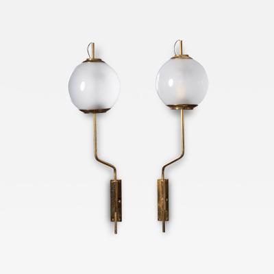 Luigi Caccia Dominioni Luigi Caccia Dominioni pair of LP11 wall lights for Azucena Italy 195