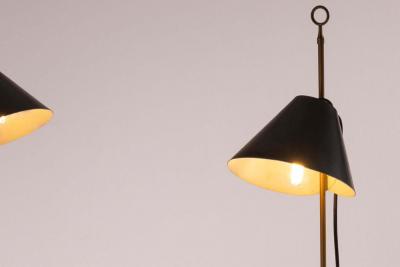 Luigi Caccia Dominioni Luigi Caccia Dominioni pair of Monachella floor lamp for Azucena Italy 1950s