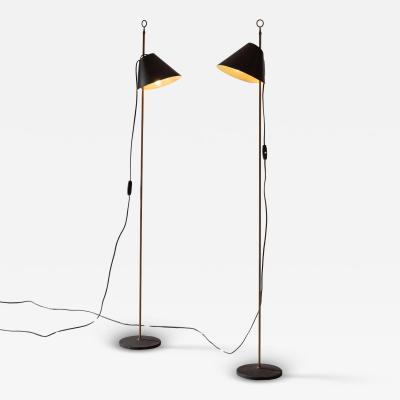 Luigi Caccia Dominioni Luigi Caccia Dominioni pair of Monachella floor lamp for Azucena Italy 1950s