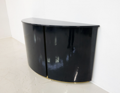 Luigi Caccia Dominioni Mid Century Modern Blue Sideboard by Luigi Caccia Dominioni for Azucena 1970s