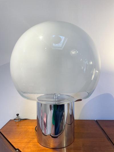 Luigi Caccia Dominioni Mid Century Modern Porcini Table Lamp by Luigi Caccia Dominioni