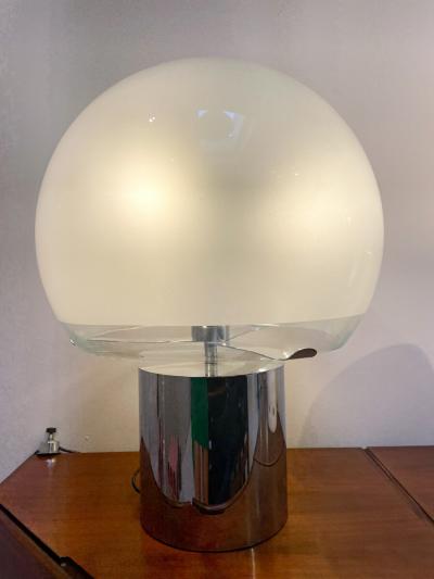 Luigi Caccia Dominioni Mid Century Modern Porcini Table Lamp by Luigi Caccia Dominioni