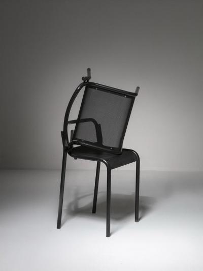 Luigi Caccia Dominioni Pair of CDO Stools by Caccia Dominioni for Azucena