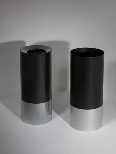Luigi Caccia Dominioni Pair of Cartuccia Umbrella Stands by Caccia Dominioni for Azucena