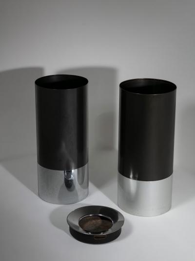 Luigi Caccia Dominioni Pair of Cartuccia Umbrella Stands by Caccia Dominioni for Azucena